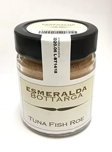 Bottarga Esmeralda Tonno grattugiato dalla Sardegna 70 g in vasetto - Caviale del Mediterraneo - kosher
