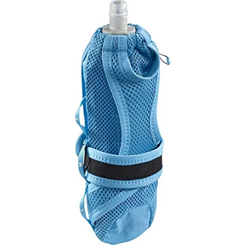SALOMON Pulse Handheld, Porta Polso, Borraccia SoftFlask da 500 ml Inclusa Unisex-Adult, Vivid Blue, One Size