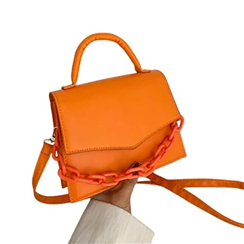 HIHELO Borsa quadrata per donna borsa a tracolla borsa a tracolla borsa a tracolla con patta a molla
