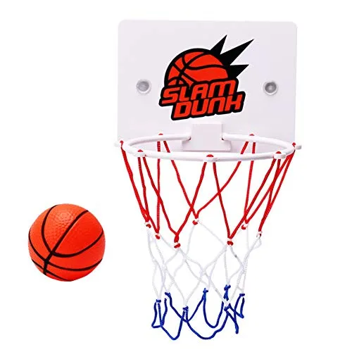 Aeebuy - Mini canestro da basket per bambini, con supporto e palline