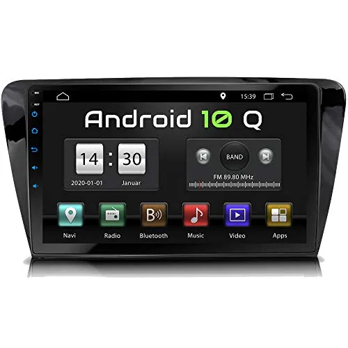 XM-10SKOCT Autoradio adatto per SKODA OCTAVIA 2014-2017 I con Android 10 I GPS I touch screen da 10,1'' I Supporto WIFI I Bluetooth vivavoce I Porta USB I Archiviazione interna 32GB I 2 DIN