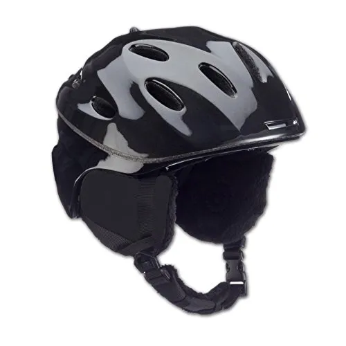 Casco da sci e snowboard Donna ~ giro prima Taglia M Black Geo