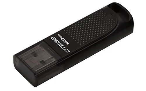 Kingston DataTraveler Elite G2 DTEG2 PenDrive da 128 GB, USB 3.0/3.1, Guscio in Metallo