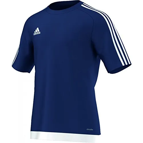 adidas Estro 15, T-Shirt Uomo, Multicolore (Azul Oscuro/Blanco), XL