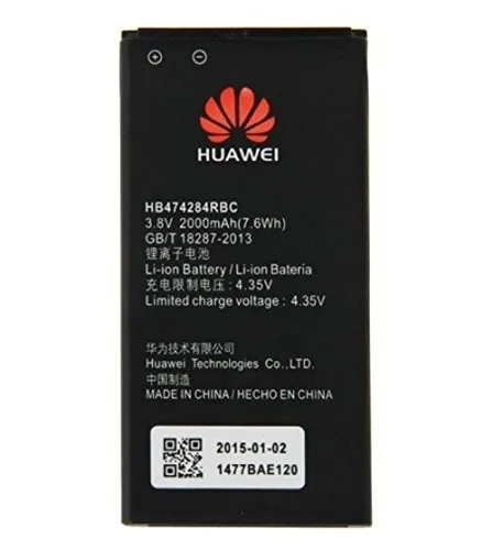 Batteria originale Huawei Ascend Y5, Y560, Y635, Y625, G620, G601 (HB474284RBC)
