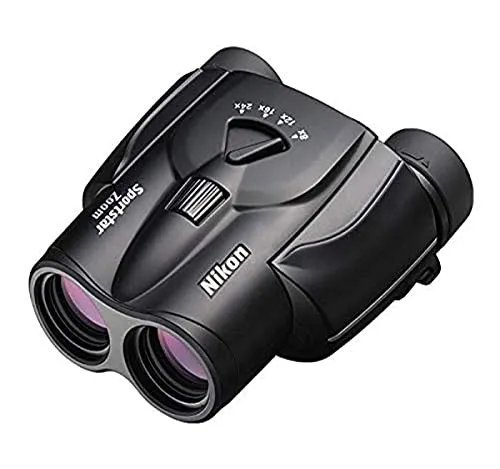 Nikon Sportstar Zoom 8-24x25 Black binocolo Nero Sportstar Zoom 8-24x25 Black, 8X, 2,5 cm, Nero, 305 g
