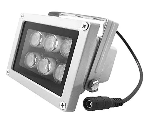 JC 6 LED telecamera di sorveglianza a infrarossi per visione notturna a raggi infrarossi luce illuminazione lampada 29m per CCTV e IP Camera