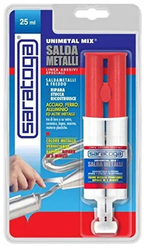 SALDA METALLI UNIMETAL MIX A SIRINGA SARATOGA 25 ML 022694 AZIMUTHSHOP