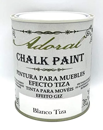 Adoral Chalk Paint - Vernice a gesso per mobili, 750 ml