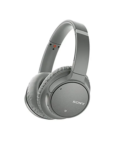 Sony WH-CH700 Cuffie Wireless Over-Ear con Noise Cancelling, con Alexa integrata, Compatibili con Google Assistant e Siri, Batteria fino a 35 Ore, Bluetooth, NFC, Grigio