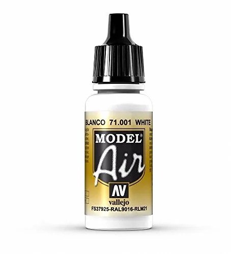 Vallejo Model Air-Colore Acrilico, Bianco, 17 ml