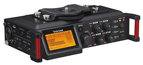 Tascam DR-70D – Registratore audio a 4 canali per fotocamere DSLR