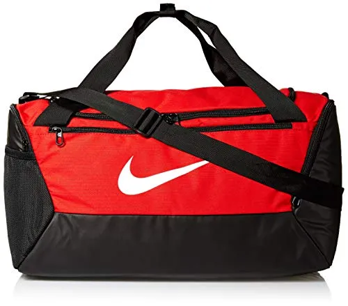 Nike Nk Brsla S Duff-9.0 (41L), Borsa Sportiva Unisex – Adulto, University Red/Black/White, MISC