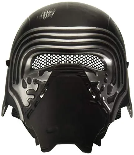 Rubie's - Maschera Ufficiale di Kylo Ren, in Scala 1:2, Taglia Unica, Colore: Nero