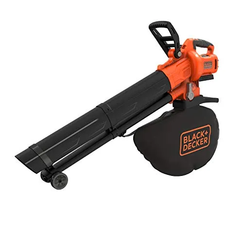 BLACK+DECKER BCBLV36B-XJ Soffiatore, Aspiratore, Trituratore, 36V, Motore Brushless unità Senza Batteria e Caricabatterie, 36 V, Arancione/Nero