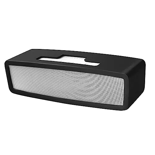 SoundLink Mini Custodie, della copertura del silicone protettiva portatile per Bose SoundLink Mini I/II altoparlante Bluetooth (Nero)