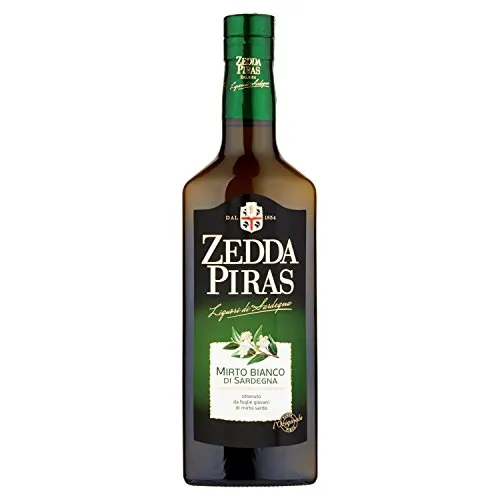Zedda Piras - Mirto Bianco di Sardegna, 70 cl, Liquore a Base di Foglie di Mirto, 30% Vol