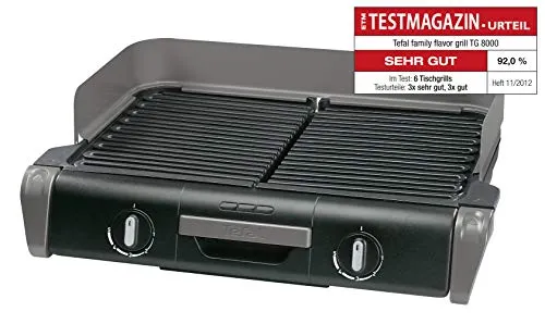 Tefal TG8000 Family Flavor Grill - Barbecue Elettrico