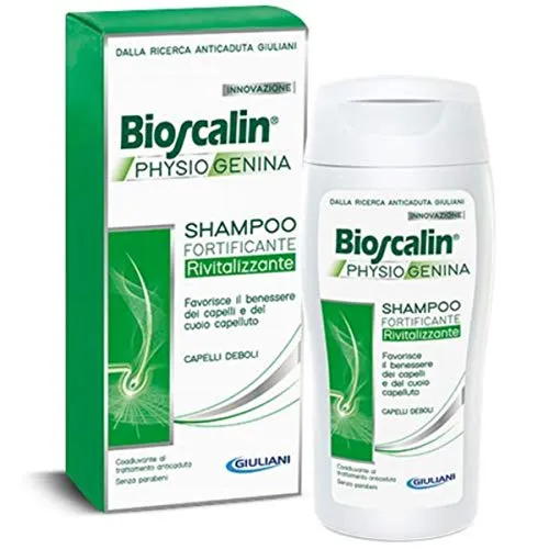 BIOSCALIN Physio Genina, Shampoo Fortificante Rivitalizzante, 200ml