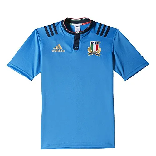 adidas Fir H JSY Maglia da Uomo, Blu/Oro (Azubri/Maruni/Dormat), S