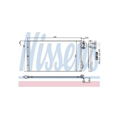 Nissens 94873 Clima condensatori