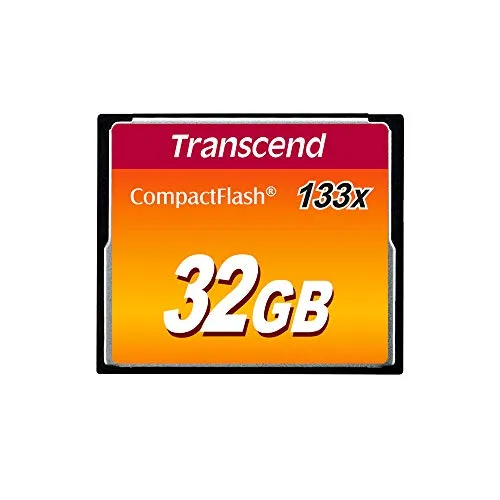 Transcend Compact Flash 133x TS32GCF133 Scheda di Memoria, 32 GB