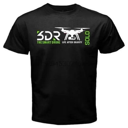 3DR Solo Smart Drone Life After Gravity - Custom Mens T-Shirt Tee