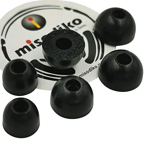 Misodiko TWS-Solo - Auricolari per Beats Powerbeats Pro Totally wireless, Powerbeats3, BeatsX/Sony WF-1000XM3 WF-SP700N / Jaybird Run, 3 paia