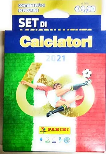 abj Set di AGGIORNAMENTO CALCIATORI PANINI 2020/2021 Contiene più di 90 Figurine