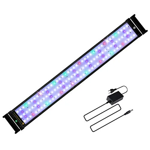 JOYHILL Illuminazione per Acquario, Plafoniera LED Acquario Dolce, Lampada LED per Acquario Luce Acquario 70-90 cm