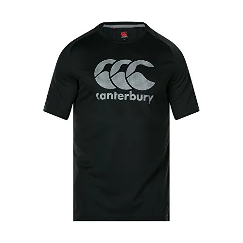 Canterbury, VapoDri Large Logo Training, T-shirt, Uomo, Nero, S