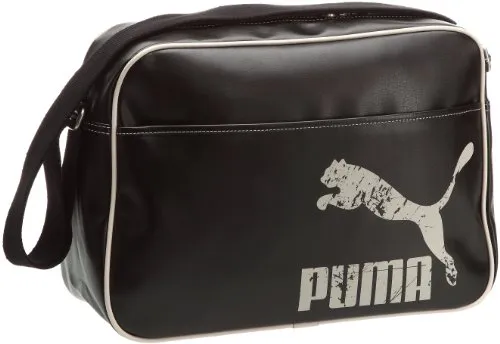 Puma Umhängetasche Originals Reporter, Borsa a tracolla donna Nero black-peyote 40 cm