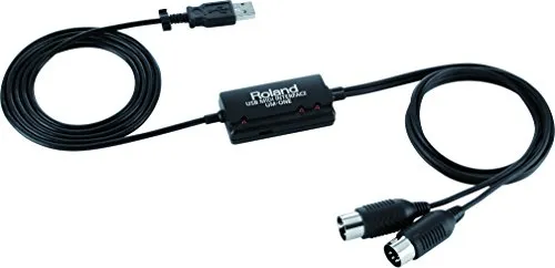 Roland UM-ONE mk2 Interfaccia MIDI USB, alimentazione dal bus USB, compatibile con Mac/PC/iPad/Apple iPad camera connection kit