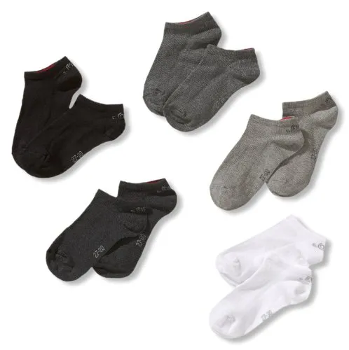 s.Oliver S24125, Calze da Bambino, Multicolore (49 Grey Combo), Taglia 35-38 EU, Pacco da 5 Paia