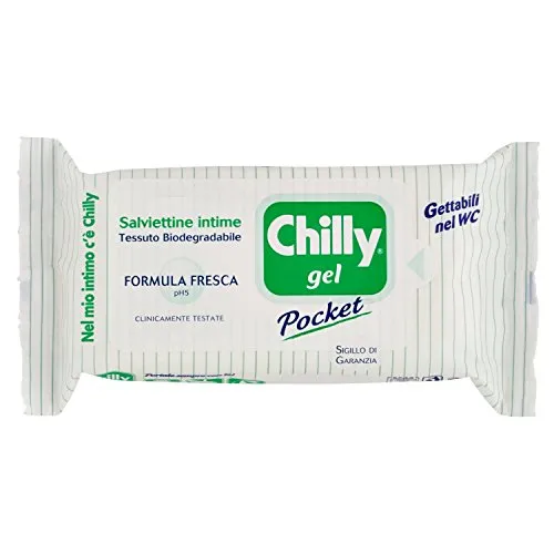Chilly Salviettine, Gel - 12 Pezzi