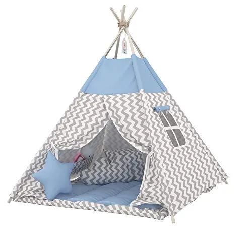 Elfique new - Tenda gioco bambino, tenda indiani bambini tenda con tappetino di Klara Brist