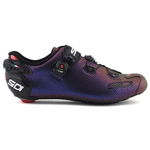 SIDI Wire 2 Air Limited Edition Iridescente Suola Carbonio Scarpe Bici Blu Rosso Ciclismo Strada Corsa tg. 45 EU