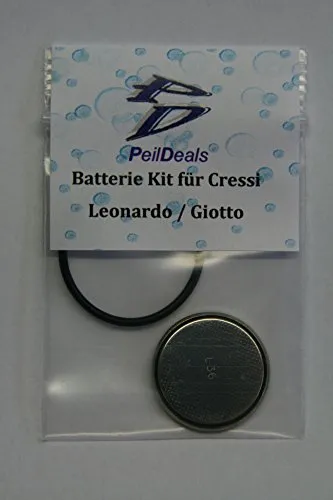 PeilDeals Batterie – Kit per Immersioni Cressi Leonardo/Giotto