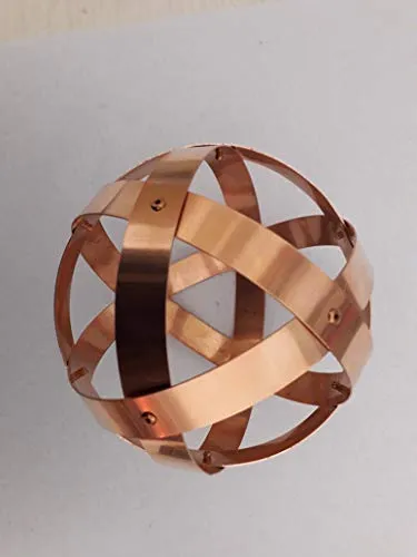 Genesa Crystal, Purificatore energia, Dispositivo orgonico 16 cm diametro, Rame Purissimo