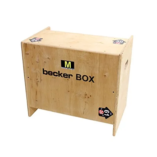 Becker-Sport Germany Becker Box M (BSG 28963) - Scatola Plyo con 5 altezze di salto