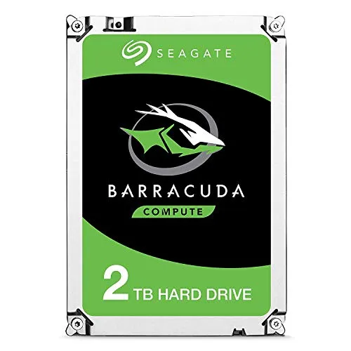 hard disk Seagate Barracuda interno per PC desktop, NAS (8,9 cm (3,5 pollici), 64 MB di cache, SATA-III 6 Gb/s) (Certified e ricostruito), Capacità:2.000GB (2TB)