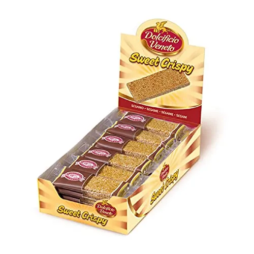 BARRETTA DI SESAMO SWEET CRISPY DOLCIFICIO VENETO SESAMO 25 X 40 g 1000