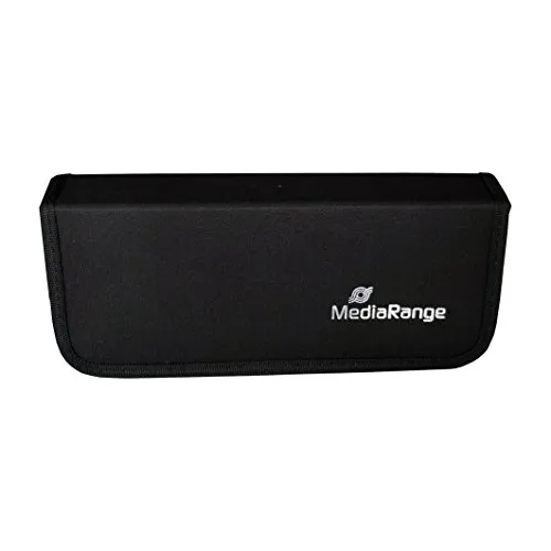 MediaRange astuccio borsa porta FlashDrive Wallet per 10 USB Flash Drives e 5 schede di memoria SD