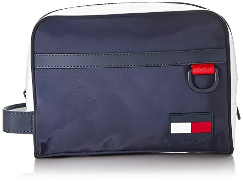 Tommy Hilfiger Tommy Washbag, Borsa Uomo, Blu (Sky Captain), 1x1x1 Centimeters (W x H x L)