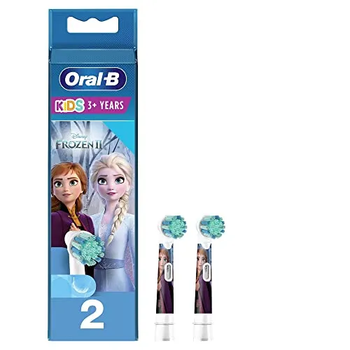 Oral-B EB 10 2 Frozen 2pezzo(i) Blu, Rosa spazzola per capelli - Testina (Blu, Rosa)