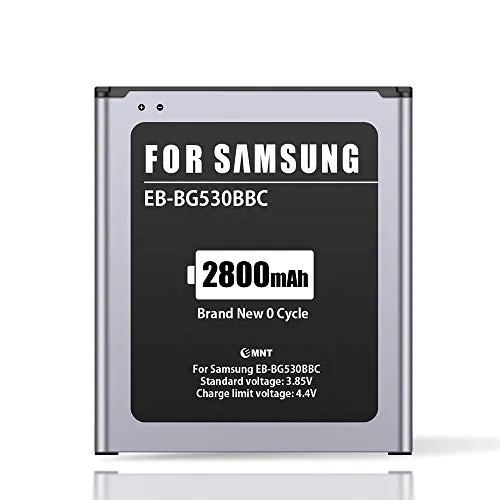 ZMNT 2800mAh Batteria per Samsung Galaxy J3/J5, Sostituzione della Capacità Migliorata Batteria interna agli ioni di litio per Samsung j3/j5 EB-BG530BBC(SENZA NFC)