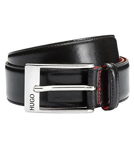 Hugo Barney 10111884 01, Cintura Uomo, Nero (Black 1), 105 cm (Taglia Produttore: 105)