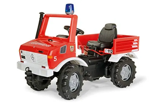 rolly toys 036639 - Camion dei pompieri con luci e suoni, 110 cm [Importato da Germania]