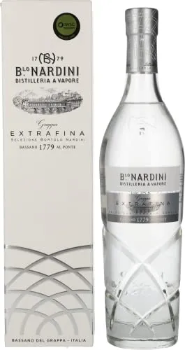 Nardini Grappa EXTRAFINA 42% Vol. 0,7l in Giftbox