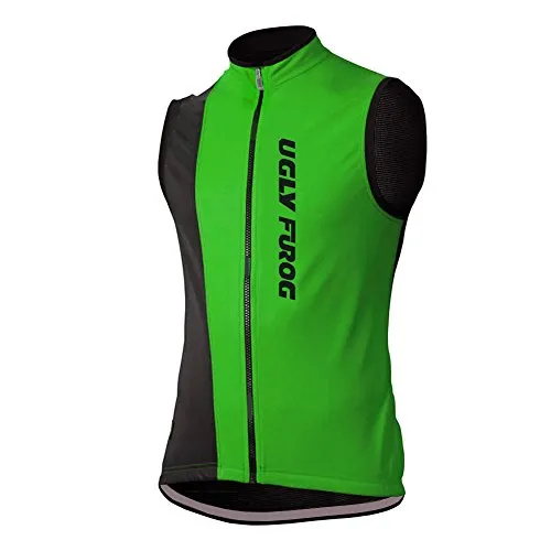 Uglyfrog SYTV02 Maglie da Ciclismo Senza Maniche Traspiranti Maglie da Ciclismo Tops Biciclette per Bici, Motociclisti, Biciclette